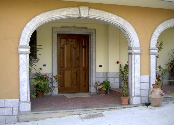 portico - arte pietra snc