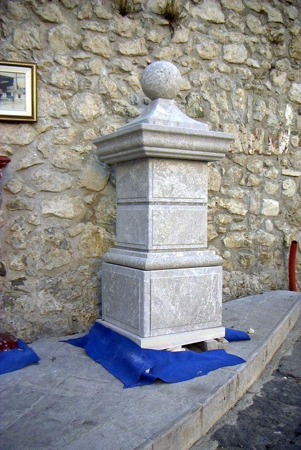rivestimento pilastro - arte pietra snc